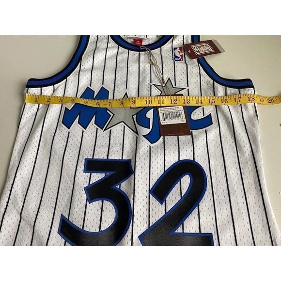 Mitchell & Ness NBA Swingman Jersey Magic 93-94 Shaquille O'Neal Men’s Sz S NEW - Picture 6 of 13